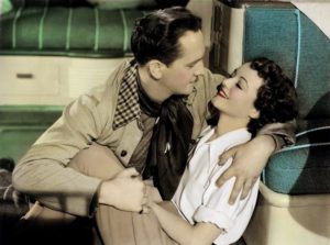 WIKIMEDIA Photo Courtesy | Frederic March and Janet Gaynor starred as Norman and Esther in the 1937 movie “A Star is Born,” set to be remade with Gaga in lead role