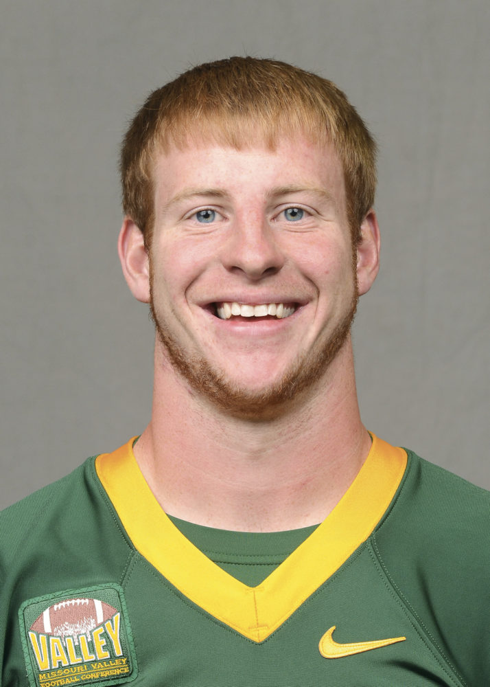 carson wentz ndsu jersey