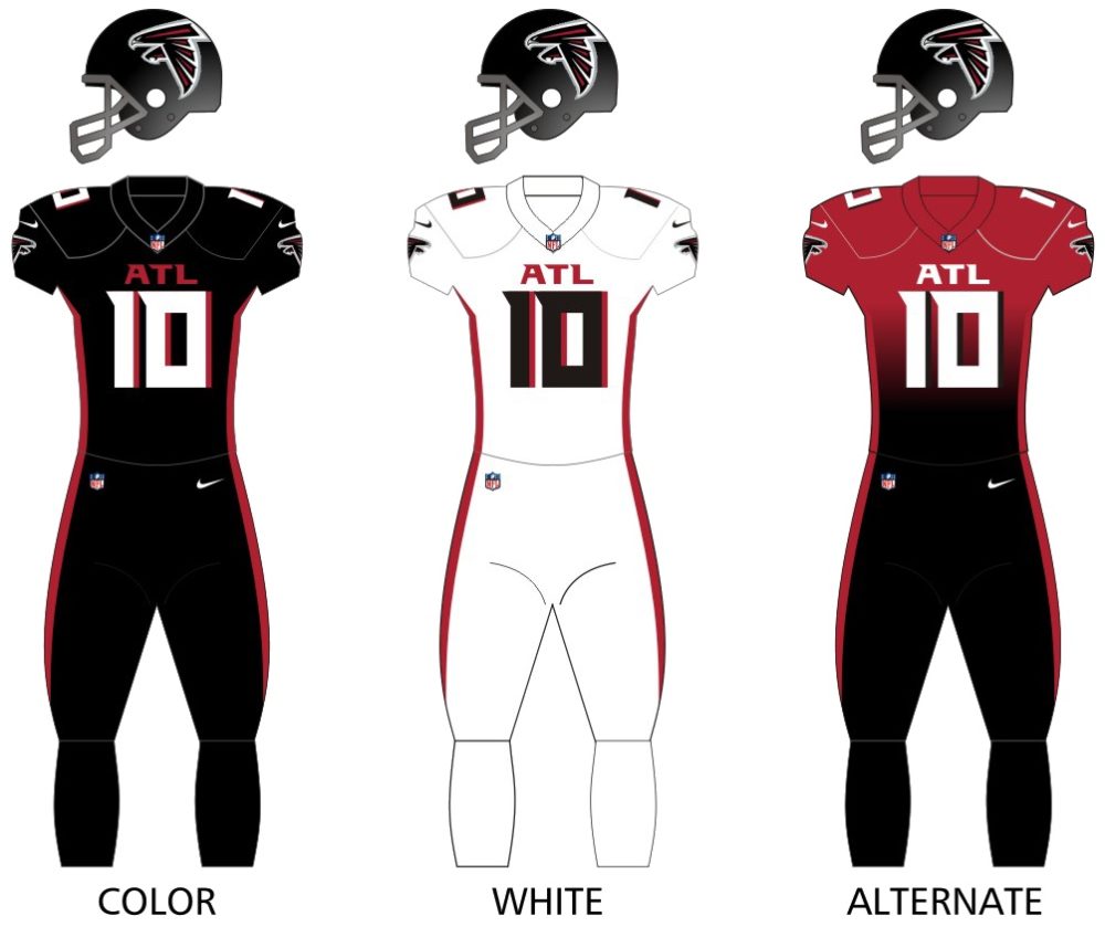 nfl teams with new uniforms